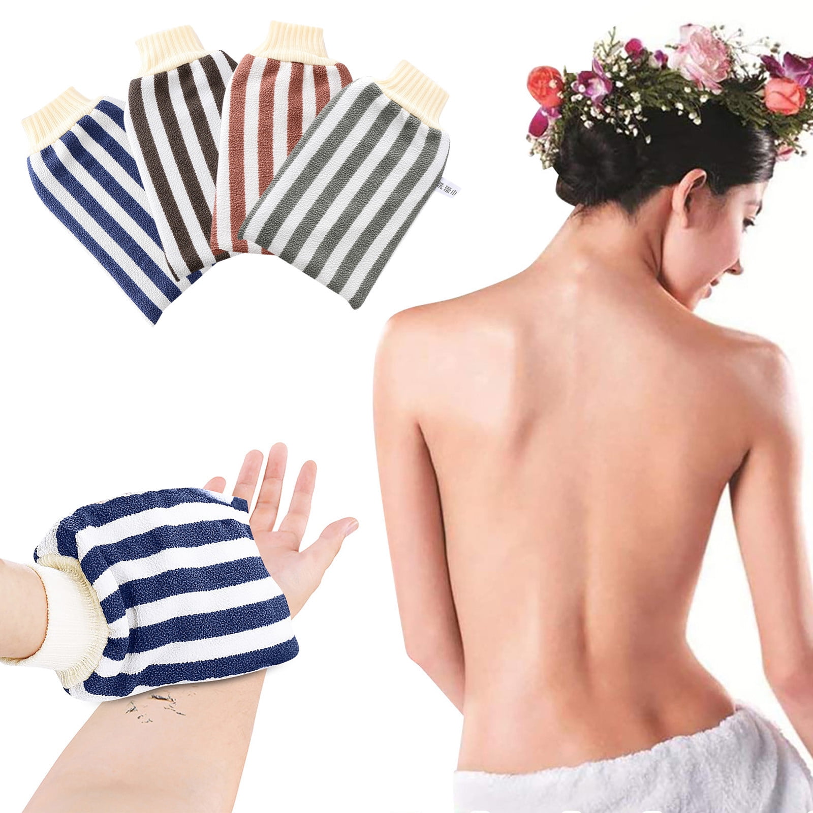 WNG Ultra Soft Exfoliating Bath Towel Bath Towel Bath Towel Body Scrub