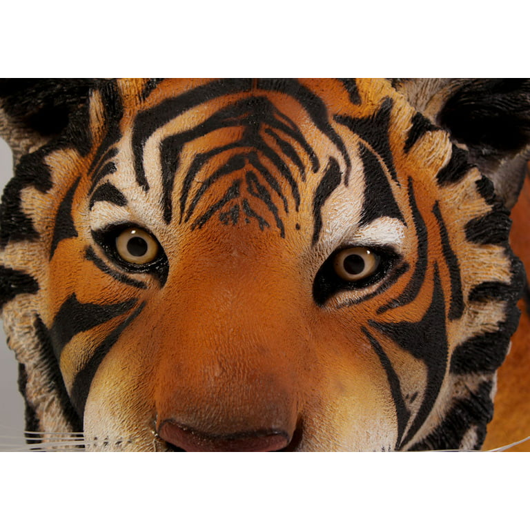 Crouching Bengal Tiger Life Size Statue 