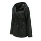 thumbnail image 4 of Abrigos de Invierno Para Mujer Chaqueta de Lluvia Sólida Chaquetas Al Aire Libre Impermeable Con Capucha Impermeable A Prueba de Viento Odeerbi ODB173196, 4 of 9