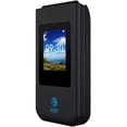 thumbnail image 6 of Restored AT&T Cingular Flex 4G LTE Flip Phone ATTEA211101, 4GB, Charcoal, Carrier Locked to AT&T Gray (Refurbished), 6 of 6