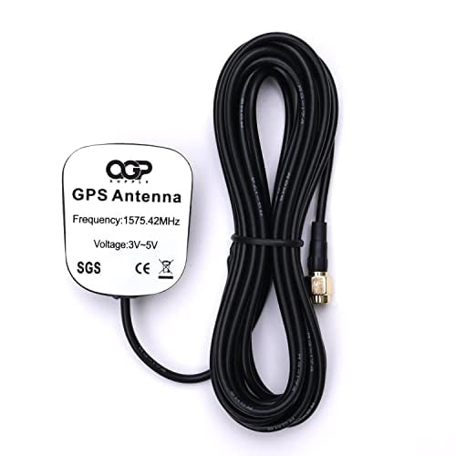 Antena GPS Activa Impermeable Ganancia 28dB, 3-5VDC, SMA