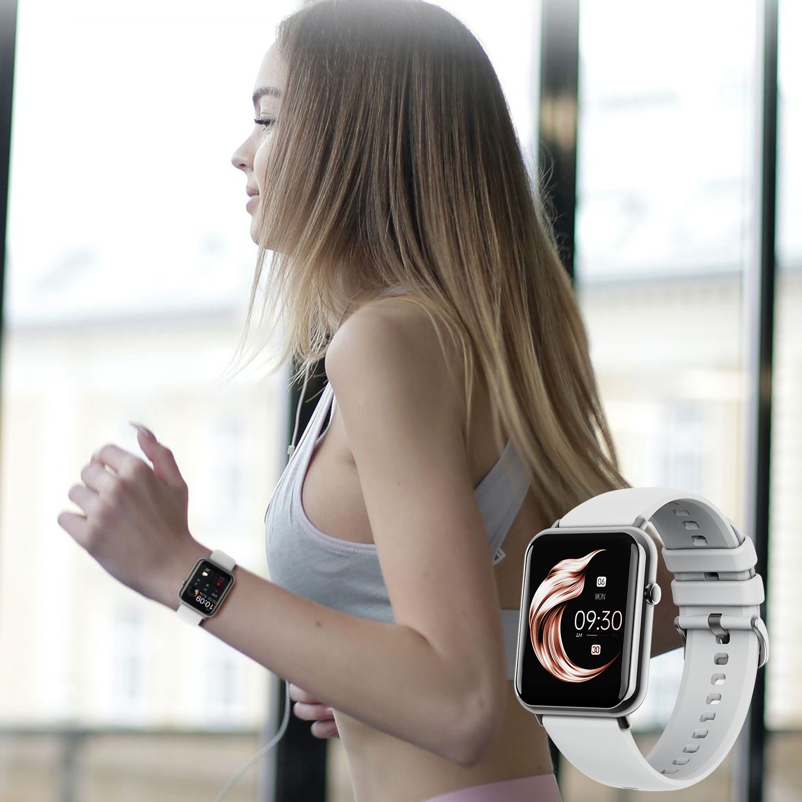 時計 SUUNT3 Fitness Nike Cuff Cloth Wristband Sport Runner Tennis Workout Watch