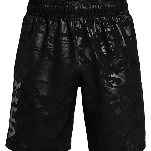 Short Under Armour Woven Emboss para Hombre 1361432-001 negro S Under Armour 1361432-001 SHORT WOVEN EMBOSS