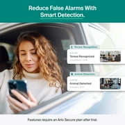 Arlo Essential Indoor Security Camera (3rd Gen, 2025 Release) - 2K Video, Wired Plug-In Power, Automated Privacy Shield