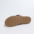 thumbnail image 6 of hlysgo Womens Flat Sandals with Arch Support Adjustable Straps Comfortable Summer Walking Casual Flip Flops Red 9, 6 of 6