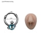 thumbnail image 3 of Anillo Nariz JLSY Nase Septum Titanio Acero Ear YAA, 3 of 4