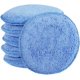 thumbnail image 1 of FONAROLL Almohadillas aplicadoras de cera de microfibra, aplicador de cera para coche, almohadillas de espuma para pulir y pulir detalles para limpieza y pulido fino del coche (5 pulgadas de diámetro,, 1 of 6