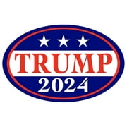 Donald Trump 2024 Magnetic Political Bumper Stickers for Cars - Political Decals for Car, Car Decals Bumper Sticker, Republican Sticker for Cars, Magnet Sticker, Car Stickers and Decals - 3.5" x 5.5"