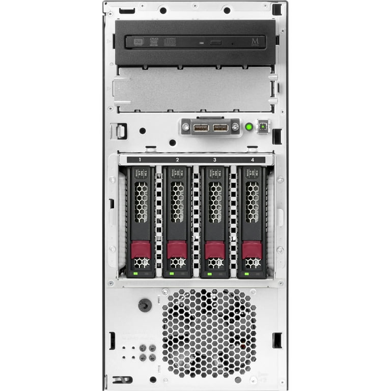 HPE ProLiant ML30 G10 4U Tower Server, 1 x Intel Xeon E-2224 3.40