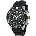 thumbnail image 2 of Seiko Men's Prospex Solar Diver Chronograph Black Dial Watch SSC021, 2 of 2