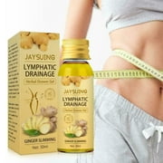 30ml Ginger Shower Gel Slimming Body Wash Lymphatic Drainage Herbal Shower Gel