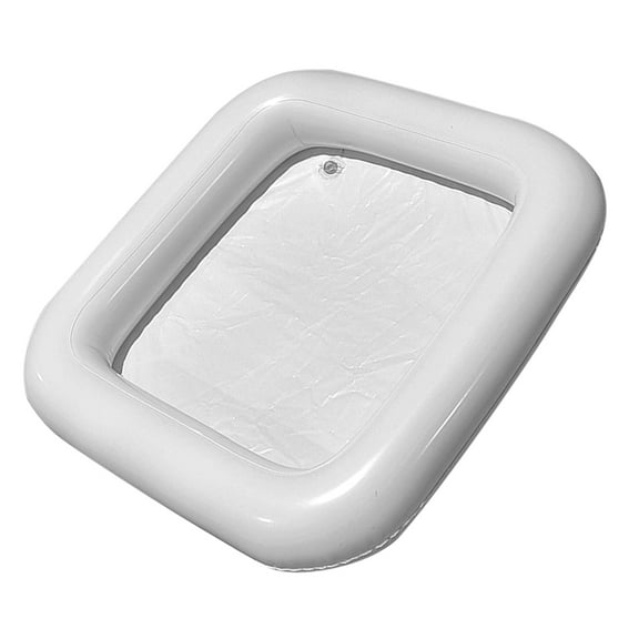 WHAMVOX Inflatable Serving Bar Summer Pool Party Buffet Beverage Cooler Floating Ice Tray Drink Container