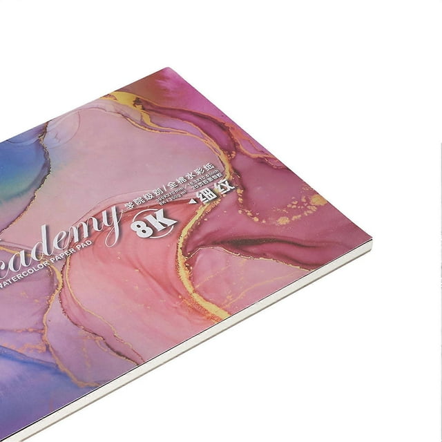 Water Color Paper 8K 20 Sheets Fadeless Durable Easy to Tear Premium Material Art Paper for Artist Beginner Students