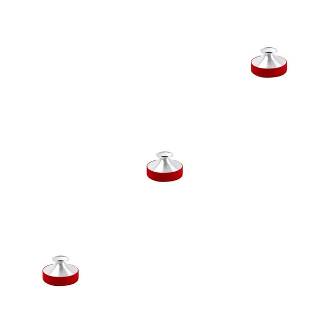 ZheElen Sound Dampener Instrument Accessories Compact Size Practicing Prop Professional Trumpet Mute for Beginners Sax Red 3Set