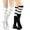 Dk Stripe, variant on Teehee Women's Fashion Knee High Socks - 2 Pairs Pack (Dk Stripe)
