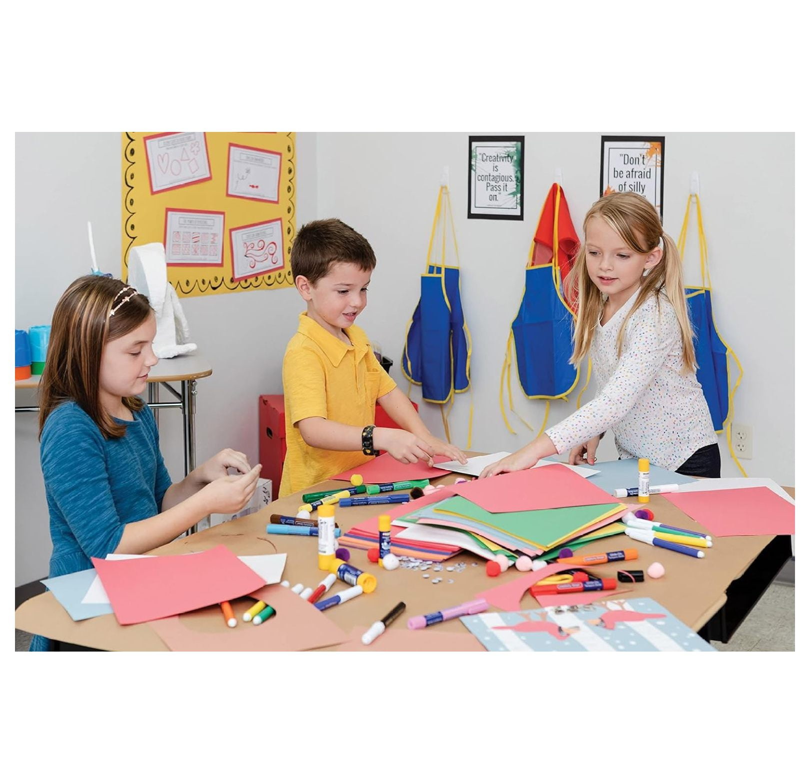 (Formerly SunWorks) Construction Paper Sampler, 12 Assorted Colors, 12" x 18", 1,200 Sheets