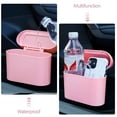 thumbnail image 6 of Black And Car Trash Can With Lid, Car Trash Can With 15 Trash Bags, Leak-proof Car Trash Can, Multipurpose Organizer And Storage For Car, Home, 6 of 7