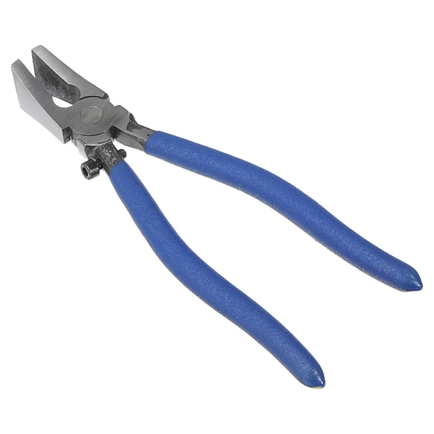 Alicates de llave plana, para romper, recortar, metal, vidrio, con punta curva 20cmx2.5cm