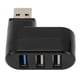 thumbnail image 1 of Hub USB, Divisor USB 3 En 1, Expansor USB Giratorio De 90/180, Adaptador Multipuerto Portátil, 1 Puerto USB3.0, 2 Puertos USB2.0, Para Impresora De Unidad Flash HDD Portátil, 1 of 7