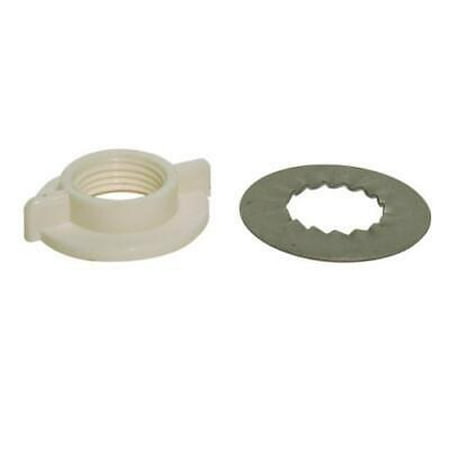 

2pk Danco 88652 Faucet Rosette and Nut White