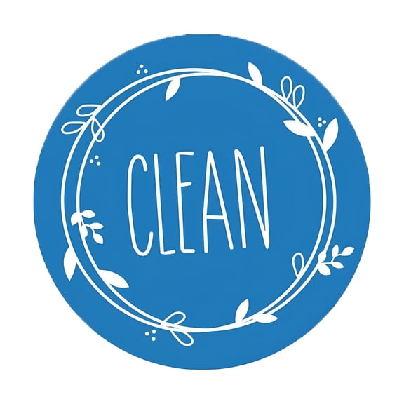 ACDANC Fridge Dishwasher Magnet Clean Dirty Sign Indicator Reusable Double Sided,Non-Scratch Strong Magnetic Backing,Residue Free Adhesive Included
