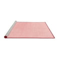 thumbnail image 2 of Ahgly Company Machine Washable Indoor Square Solid Red Modern Area Rugs, 4' Square, 2 of 4