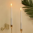 thumbnail image 2 of CASAFUN 2 Pcs LED Candles, Flameless Safe Environmentally Friendly Warm Light Electric LED Taper Candle for Wedding Party Home Decor, 2 of 7