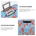 thumbnail image 4 of Bingfone Flamingo Luggage Cover Washable Suitcase Cover Protector Anti-scratch Suitcase cover Fits 18-32 Inch Luggage, 4 of 8