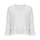 thumbnail image 5 of Vestidos Casuales Para Mujer, Blusas De Mujer De Moda Camiseta/camiseta de manga larga con cuello en V y mangas de encaje de lino sintético para mujer, primavera e invierno, 5 of 6