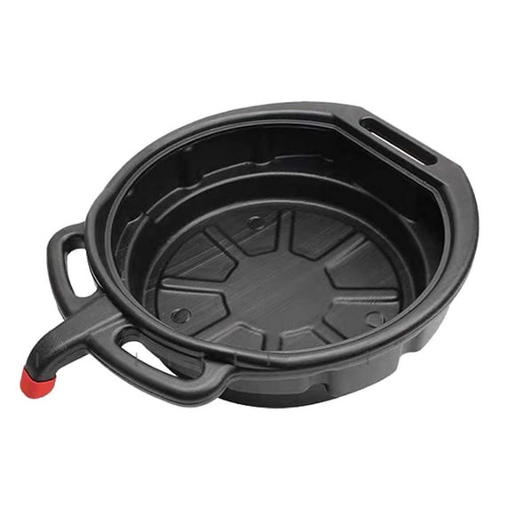 Drain Pan Portable Easy to Clean Accessories Large Capacity Oil Change Drain Pan 15L