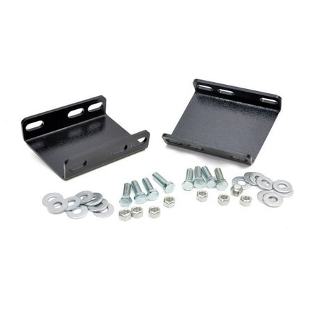 Bronco 4wd Front Lift - Rough Country - 1018 - Front Sway Bar Drop Brackets for 4-6-inch Lifts for Ford: 80-96 Bronco 4WD, 80-83 F100 4WD, 80-96 F150 4WD, 83-97 Ranger 4WD