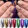 thumbnail image 2 of Polvo cromado para uñas, efecto espejo para uñas, pigmento camaleón, pigmentos uñas, purpurina, decoración de manicura, purpurina uñas, 2 of 4