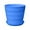 M Blue, variant on SPOORYYO Decorative Flower Pot with Saucer for Home and Garden Planting