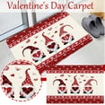 Clearance！ Valentine's Day Indoor & Outdoor Door Mat Low Profile Resist