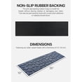thumbnail image 2 of FINEHOUS Outdoor Stair Treads Non-Slip 35”x10” (6-Pack) – Waterhog Carpet Treads with Rubber Backing Stones, 2 of 7