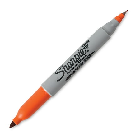 Sharpie Twin-Tip Marker - Orange