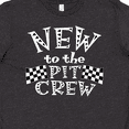 thumbnail image 4 of Inktastic New to the Pit Crew Racing Flags Youth T-Shirt, 4 of 5