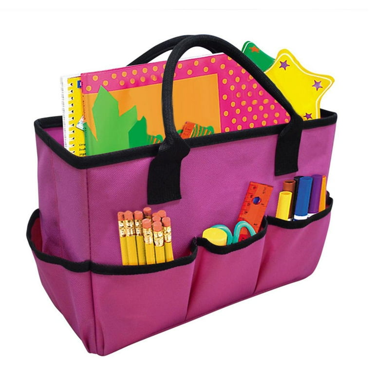 SINGER Sewing Storage Organizer Collapsible Tote Caddy, Craft