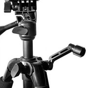 60 Inch Professional Camera Tripod for Canon, Nikon, Sony, Samsung, Olympus, Panasonic & Pentax + eCostConnection Microfiber Cloth
