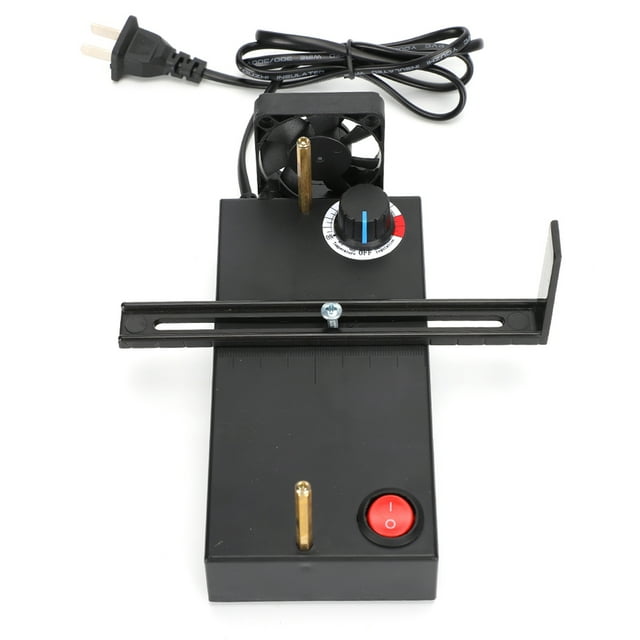 Machine de Découpe à Chaud, Réglage de la Température, Machine de Découpe de Ruban, Réglage, Faible Puissance, Ventilateur, Noir, pour Tailleur à Domicile