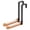 Black,2PCS, variant on Harpi Hooks for Hanging, Storage and Organization, Solid Wood Door Behind The Hook Overnight Clothing Bag Cap No Storage Rack Wall-mounted Door-back Type Free Punching Hanger