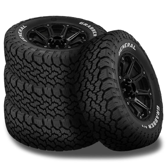 4 General Grabber A/TX RWL 265/75R16 123/120R All Terrain 3PMSF 50K Mi 10 PLY 4506330000 / 265/75/16 / 2657516