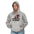 thumbnail image 4 of Tried It Home Nerd Science Project Hoodie Sweatshirt Women Men Brisco Brands M, 4 of 6