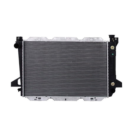 Engine Radiator Compatible with 1990-1991 Ford Bronco 1990 Ford II 1987-1991 Ford F-150 Ford F-250 Ford F-350 4.9L 2.9L L6 V6 4917cc 8005 F2TZ-8005-BA F2TZ F2TZ-8005-AC F2TZ8005AC