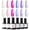Coastal Crush, variant on modelones Cat Eye Gel Nail Polish, 6 Colors Glitter Red Green Purple Blue Gel Polish Set with Magnet Sparkle Galaxy Series Nail Gel Polish Kit Soak Off Led Nail Art Manicure Salon DIY Gifts