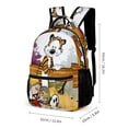 thumbnail image 2 of Calvin And Hobbes Backpacks Lightweight Casual Bookbags Travel Daypack Bookbags for Camping Hiking, 2 of 8