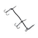 thumbnail image 4 of Naiovety Aparejo Belly Bar Heavy Stinger para lucios, resistente y con forma de sacacorchos, que incluye sardinas grandes y reduce el espacio Pescar 3 piezas, 4 of 6