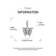 thumbnail image 2 of NINGAN S925 Vintage Floral Butterfly Dangle Charm for Women Moment Bracelet Necklace Pendant, 2 of 6