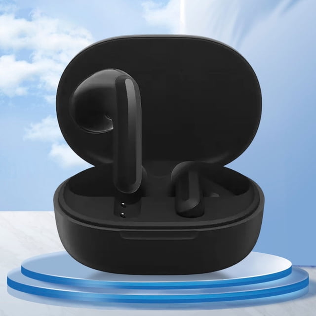 Audífonos TWS Audífonos intrauditivos de baja latencia compatibles con Bluetooth 5.2 (negro)