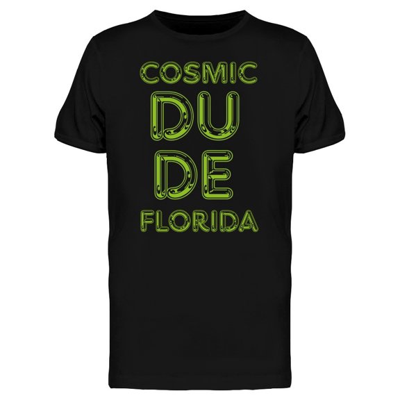 Florida Cosmic Dude Graphic Tee Men's -Image by Shutterstock